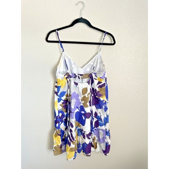 American Eagle Outfitters Dress Women’s Size 12 Floral Adjustable Strap Floral - Picture 2 of 6